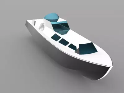 Warnow Yacht 3D model