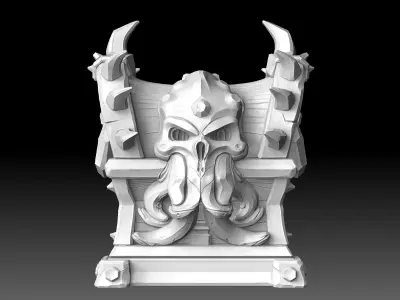 Fantasy chest 3D print model purchase