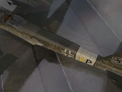 Messerschmitt Me-410 B-2 3D model