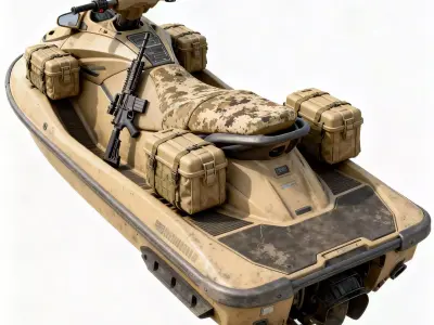 Special Ops Riverine And Amphibious Assault Fleet 3D Model Pack