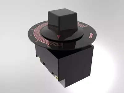 Thermostat decon design timer Free 3D model