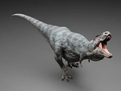 TRex Tyrannosaurus rex - 3d Model Low-poly 3D model