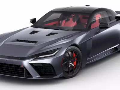 3D Toyota GR GT 3D model