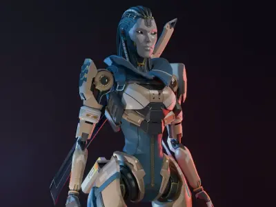 Ash 3D Model 3D model