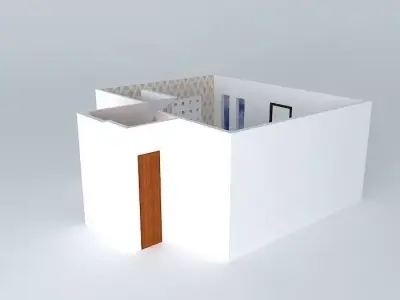 Home interior part Free 3D model