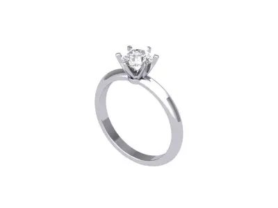 Wedding Ring  3D print model 137