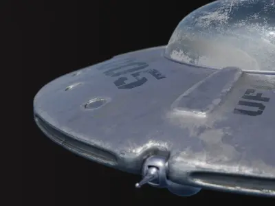 UFO Alien Ship 3D model