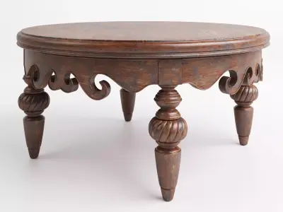Antique Dining Table  3D model