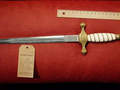 Kriegsmarine Dagger Low-poly 3D model