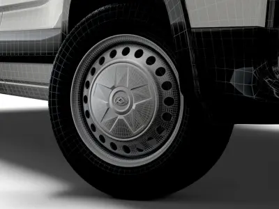Maxus Deliver 9 2021 wheel 3D model
