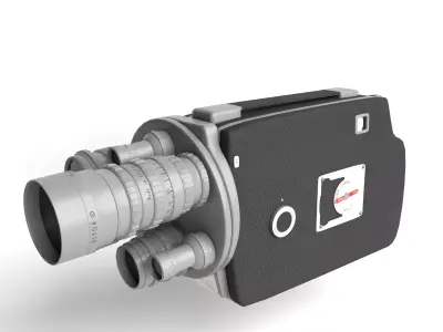 Cine Kodak Model K100  FILM Movie Camera 3D model