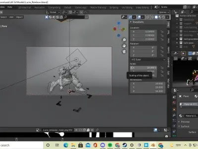 Custom Lucio skin RGB overwatch 3D model