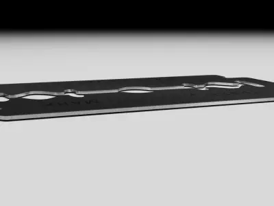 Razor Blade 3D model