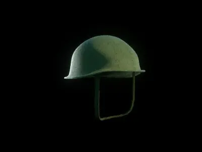 WW2 US helmet - Not game ready 3D model