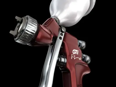 DeVilbiss Spray Gun 3D model