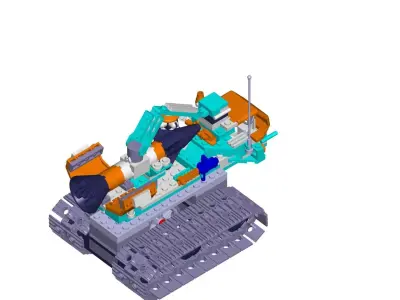 Ice Planet Explorer 3D model