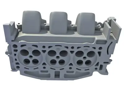 Engine head 3D model from CGTrader