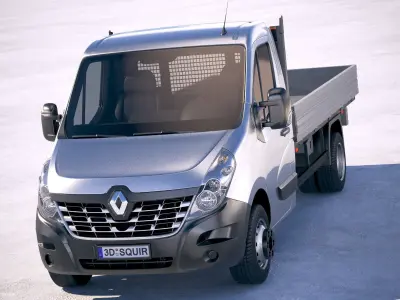 Renault Master Tipper 2018 3D model