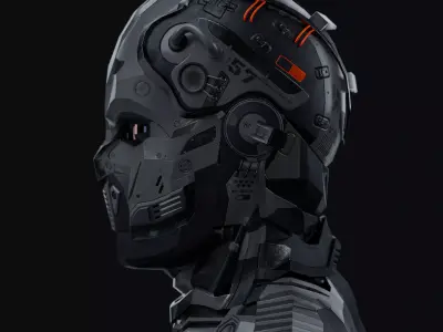 Robot 3D model 68