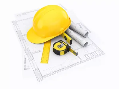 Builder Accessory Composition 3D model