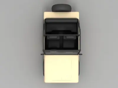 jeep car 3D model by MilkyWay