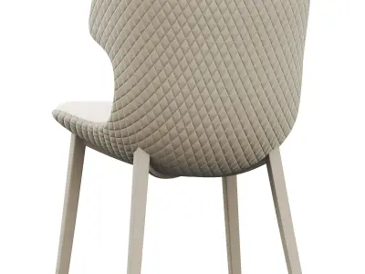 Modern dining chair 3D model buy