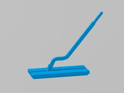MANUAL POINT LEVER 7MM SCALE O GAUGE MODEL RAILWAY BUILDING 3D print model