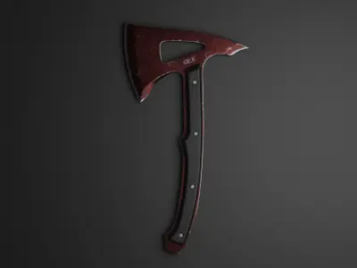 Black Tomahawk Zero Tolerance 0102 Free 3D model