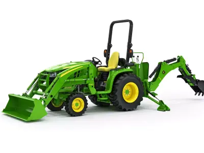 John Deere 3046R Tractor Utility 3D model