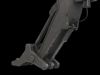 mech armor 01 3D model