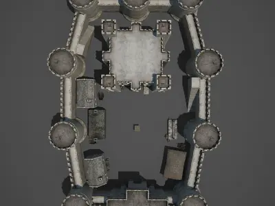 Medieval Castle  purchase 3D model