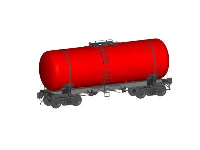 water tank 3D model by truck-3d from CGTrader