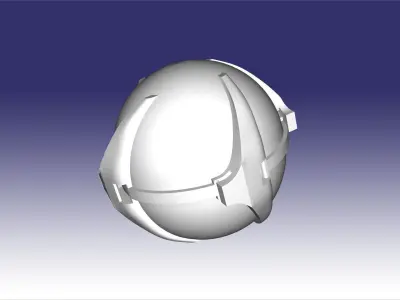 fragmentation cluster munition SHOAB-0 5M 3D print model