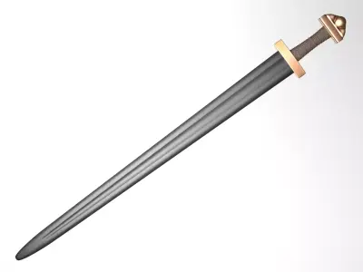 Viking sword 3D model get