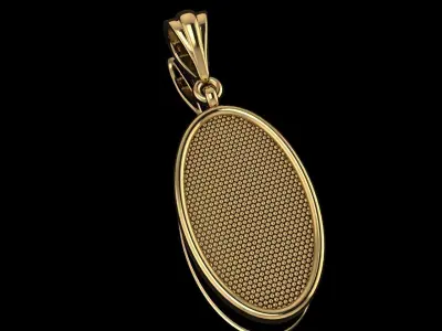 raccoon pendant Free 3D print model