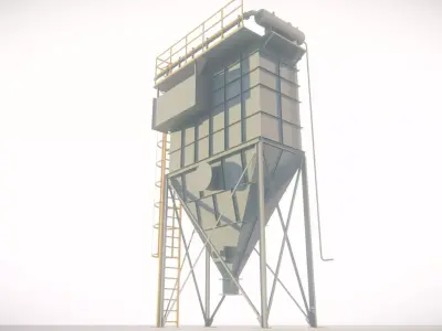 dust collector 3D Model 3D model