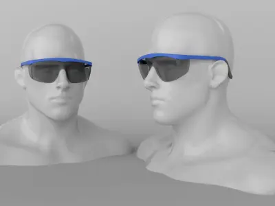 Safety Glasses  3D model purchase
