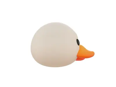 Prop169 Duck Head 3D model