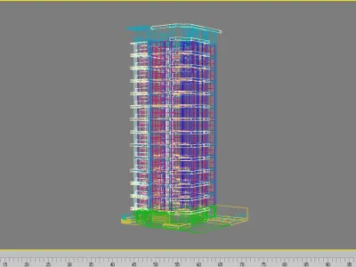 Commercial Building 1 3D model purchase