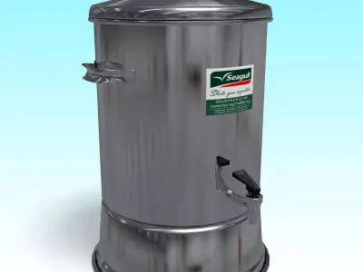 Water Container 3D model purchase