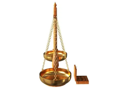 Balance Scale 3D model