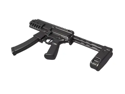 Sig MPX-K Rifle 3D print model