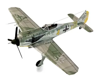 World War 2 aircraft set - 22 planes 3D Model Pack