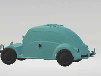 Retro Light  toy 3D print model by naziairfan5555