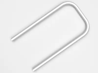 U Shaped Allen Wrench 3D model