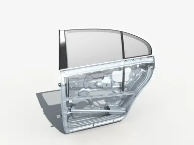 Car Door Structure 02 3D model