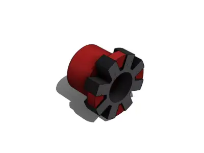 Acoplamento GM 05 30 Coupling 3D model