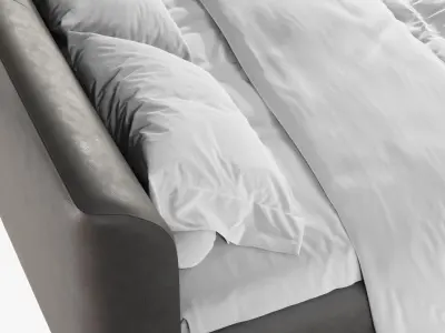 King bed 3D model get