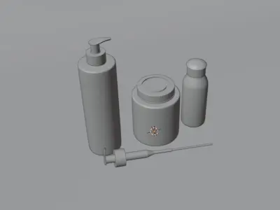 bottle models  3D model
