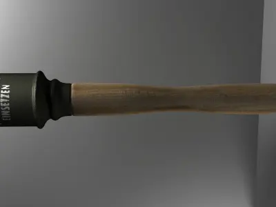 German Grenade Model 24 - Sticky Bomb Free 3D model